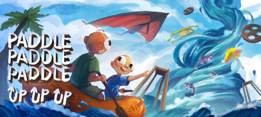 画像ギャラリー No.001のサムネイル画像 / 「パドルパドルパドる」,高難度縦型マップを収録したDLC「Up Up Up」を発売。忍耐力が試される1〜2人用のボート漕ぎアクション