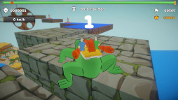 画像ギャラリー No.002のサムネイル画像 / 「パドルパドルパドる」,高難度縦型マップを収録したDLC「Up Up Up」を発売。忍耐力が試される1〜2人用のボート漕ぎアクション