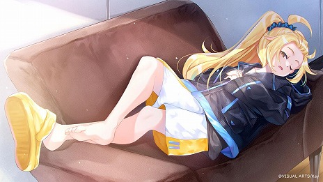 画像ギャラリー No.017のサムネイル画像 / Keyの新作キネティックノベル「虹彩都市」本日リリース。ARアバターの少女と捜査官が世界秩序崩壊の危機に挑むサイバークライムサスペンス