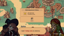 画像ギャラリー No.009のサムネイル画像 / 箒に乗って，見習い魔女がさまざまな場所を探索。癒し系ADV「Little Witch in the Woods」，正式リリース