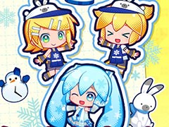 「初音ミク ロジックペイントS+」，有料DLC「雪ミク スカイタウン」を1月13日に配信。「雪ミク」コスチュームや店員風エプロンなどが登場