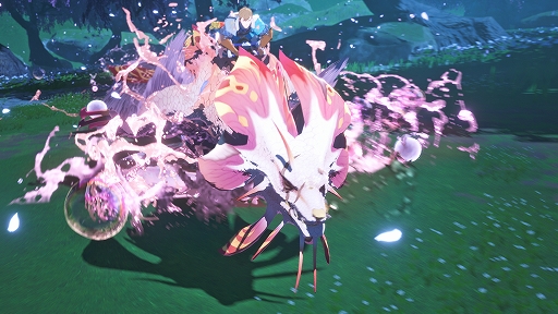 画像ギャラリー No.019のサムネイル画像 / 「モンスターハンターストーリーズ3」,発売と同時に手に入る2つの無料DLCやセーブデータ連動特典,登場モンスターの情報などを紹介