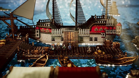 画像ギャラリー No.036のサムネイル画像 / 「オクトパストラベラー0」，3人の新たなトラベラーの情報を公開。お馴染みのフィールドコマンドなど，各種システムに関する情報も明らかに