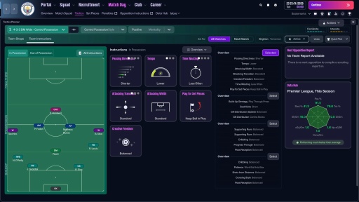 画像ギャラリー No.007のサムネイル画像 / ［プレイレポ］サッカークラブ運営シム「Football Manager 26」はどこまでもマニアックに遊べる一方，監督業の“いいとこどり”な時短プレイも可能