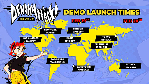 画像ギャラリー No.002のサムネイル画像 / 「電車アタック」，2026年2月19日に体験版配信予定。ディストピア日本を舞台に，電車トリックアクションを繰り出していく