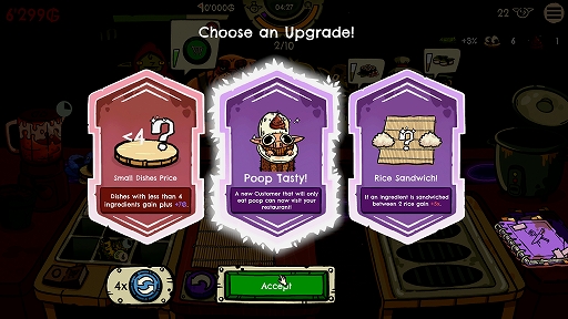 画像ギャラリー No.008のサムネイル画像 / 「へいお待ち!ゴブリン寿司」,早期アクセス版を配信開始。究極のゴブリン寿司職人を目指す,ローグライクな寿司レストラン経営ゲーム