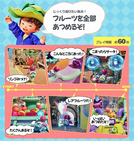 画像ギャラリー No.004のサムネイル画像 / 子供が自由に遊べる3Dカジュアルアクション「フルーティモ！」が本日発売へ。10月1日まではリリース記念セールで10％オフの630円に