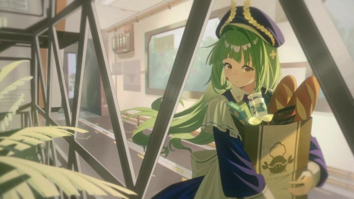 画像ギャラリー No.003のサムネイル画像 / ［プレイレポ］ 広大な学園内を飛び回り，得票率を高めよう。「少女と学園城」は可愛いキャラと不思議な舞台が魅力のメトロイドヴァニアだ