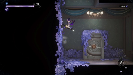 画像ギャラリー No.013のサムネイル画像 / ［プレイレポ］ 広大な学園内を飛び回り，得票率を高めよう。「少女と学園城」は可愛いキャラと不思議な舞台が魅力のメトロイドヴァニアだ