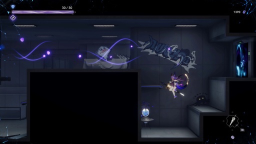 画像ギャラリー No.015のサムネイル画像 / ［プレイレポ］ 広大な学園内を飛び回り，得票率を高めよう。「少女と学園城」は可愛いキャラと不思議な舞台が魅力のメトロイドヴァニアだ