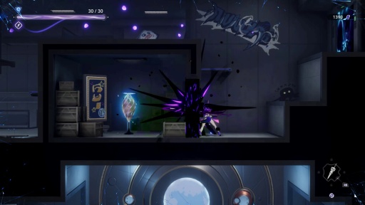 画像ギャラリー No.017のサムネイル画像 / ［プレイレポ］ 広大な学園内を飛び回り，得票率を高めよう。「少女と学園城」は可愛いキャラと不思議な舞台が魅力のメトロイドヴァニアだ