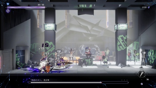 画像ギャラリー No.026のサムネイル画像 / ［プレイレポ］ 広大な学園内を飛び回り，得票率を高めよう。「少女と学園城」は可愛いキャラと不思議な舞台が魅力のメトロイドヴァニアだ