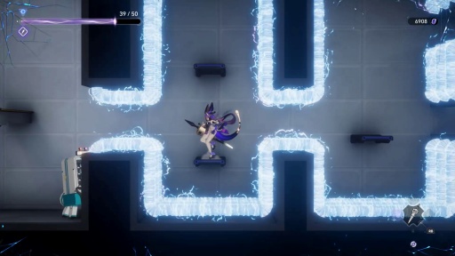 画像ギャラリー No.054のサムネイル画像 / ［プレイレポ］ 広大な学園内を飛び回り，得票率を高めよう。「少女と学園城」は可愛いキャラと不思議な舞台が魅力のメトロイドヴァニアだ