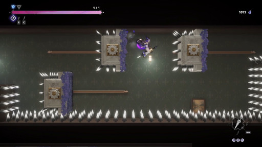 画像ギャラリー No.008のサムネイル画像 / アニメ調メトロイドヴァニア「少女と学園城」,Steamでリリース。攻防一体の戦闘システムやLive2Dで描かれる美少女キャラクターが魅力