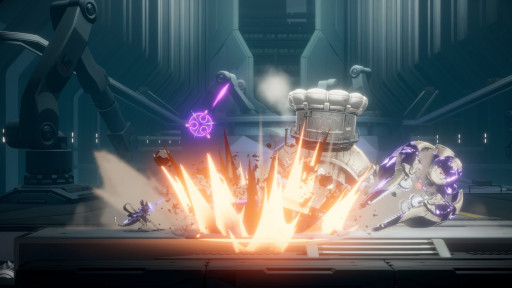 画像ギャラリー No.011のサムネイル画像 / アニメ調メトロイドヴァニア「少女と学園城」,Steamでリリース。攻防一体の戦闘システムやLive2Dで描かれる美少女キャラクターが魅力