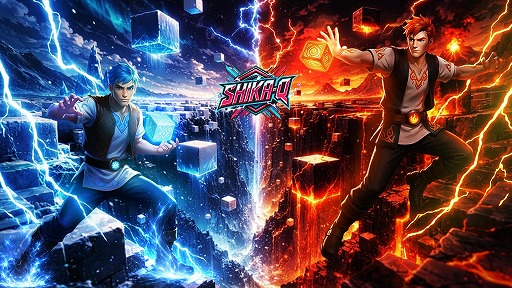 画像ギャラリー No.008のサムネイル画像 / 超高速対戦パズル「SHIKA-Q」Switch版を4月9日に発売。PC版の期間限定プレイテストを本日20:00頃からSteamで実施