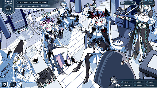 画像ギャラリー No.001のサムネイル画像 / 新作RPG「存在/しない逐夢者:銀葱の森」,アーリーアクセス版をリリース。高評価を得た「存在/しないあなた、と私」の続編