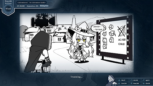 画像ギャラリー No.004のサムネイル画像 / 新作RPG「存在/しない逐夢者:銀葱の森」,アーリーアクセス版をリリース。高評価を得た「存在/しないあなた、と私」の続編