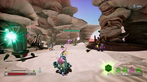 画像ギャラリー No.003のサムネイル画像 / 宇宙生物の進化をコントロールし,惑星を襲う脅威に打ち勝とう。「ボイドリング・バウンド」,PC版を6月9日にリリース