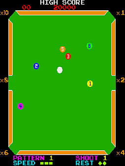 画像ギャラリー No.003のサムネイル画像 / 「アーケードアーカイブス ビデオハスラー」,9月11日配信。1981年にKONAMIから発売されたスポーツゲーム