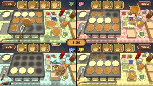 画像ギャラリー No.004のサムネイル画像 / 焦げないように生地を焼き,フルーツとソースをトッピング。シリーズ第10弾「作って!パンケーキ」,本日発売