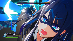 画像ギャラリー No.002のサムネイル画像 / 「マイトレイア」体験版を配信開始。女子高生ヒーローが怪獣と戦うアニメスタイルのアクションゲーム。簡単操作で派手な空中戦を楽しめる