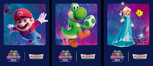 画像ギャラリー No.024のサムネイル画像 / 映画「ザ・スーパーマリオギャラクシー・ムービー」が,クリスピー・クリーム・ドーナツと4月8日からコラボ