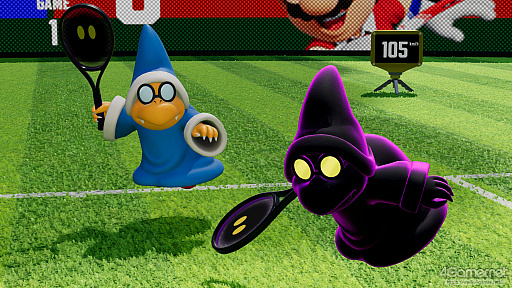 画像ギャラリー No.008のサムネイル画像 / 今度のマリオテニスは，ラケット次第で試合の流れが変わる！　シリーズ最多キャラ＆遊びもストーリーも充実した「マリオテニス フィーバー」を紹介