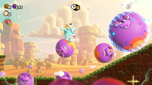 画像ギャラリー No.001のサムネイル画像 / 「スーパーマリオブラザーズ ワンダー Nintendo Switch 2 Edition」の新エリアがアツい！　「みんなでリンリンパーク」でさらなる“ワンダー”を体験