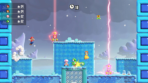 画像ギャラリー No.029のサムネイル画像 / 「スーパーマリオブラザーズ ワンダー Nintendo Switch 2 Edition」の新エリアがアツい！　「みんなでリンリンパーク」でさらなる“ワンダー”を体験