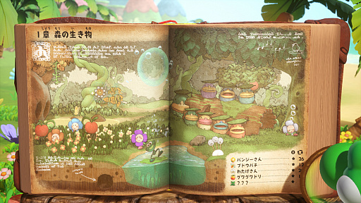 画像ギャラリー No.002のサムネイル画像 / Switch2「ヨッシーとフカシギの図鑑」，5月21日に発売。図鑑の中の世界に入り込み，不思議な生き物たちを調査しよう