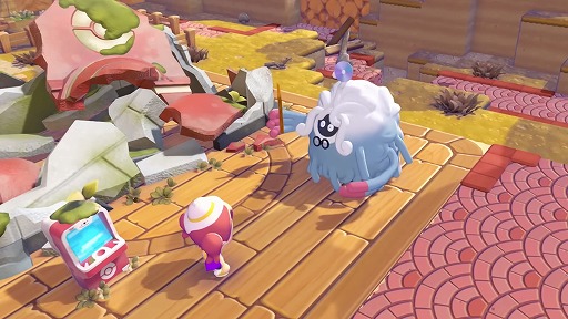 画像ギャラリー No.001のサムネイル画像 / ニンゲン姿のメタモンが,廃れてしまった街を再建する。スローライフサンドボックス「ぽこ あ ポケモン」,約10分間のゲーム紹介動画を公開