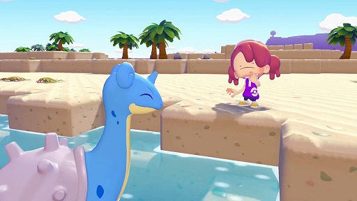 画像ギャラリー No.005のサムネイル画像 / ニンゲン姿のメタモンが,廃れてしまった街を再建する。スローライフサンドボックス「ぽこ あ ポケモン」,約10分間のゲーム紹介動画を公開