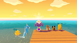 画像ギャラリー No.008のサムネイル画像 / “ニンゲンにへんしんしたメタモン”になって街作りを楽しめる「ぽこ あ ポケモン」,本日発売