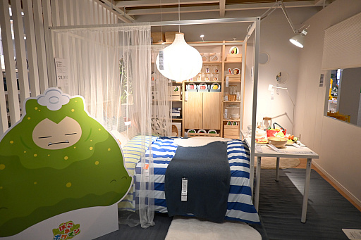 画像ギャラリー No.012のサムネイル画像 / 「ぽこ あ ポケモン」とイケアがコラボ。ピカチュウとカビゴンをイメージした空間を，ゲーム内でも店舗でも楽しめる