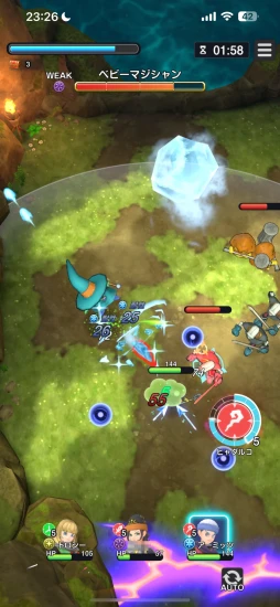 画像ギャラリー No.033のサムネイル画像 / 「ドラゴンクエストスマッシュグロウ」CBTインプレッション。スマホならではの味付けがなされたヴァンサバ系ローグライト