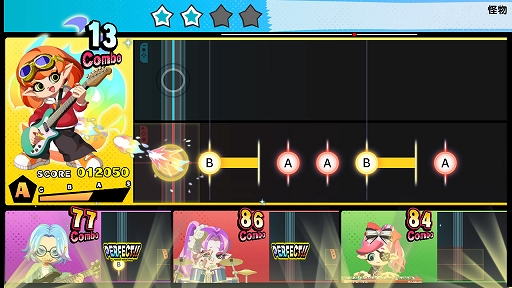 画像ギャラリー No.003のサムネイル画像 / 最大4人でバンド演奏を楽しめる音楽ゲーム「激奏!BAND STAR」,Nintendo Switch向けに今冬発売決定