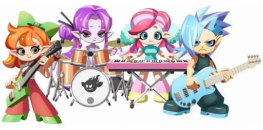 画像ギャラリー No.002のサムネイル画像 / 「激奏!BAND STAR」,12月11日発売決定。ギター,ベース,キーボード,ドラムを演奏する感覚で楽しめるバンドサウンド音楽ゲーム