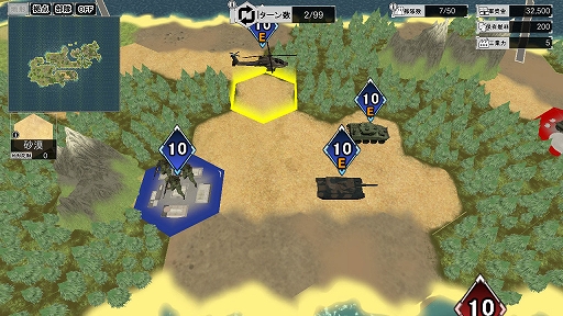 画像ギャラリー No.011のサムネイル画像 / 「大戦略SSB2」,ペルシャ湾炎上など現実に起こりうる危機が描かれる新ゲームモード「シナリオモード」公開