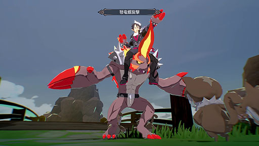 画像ギャラリー No.057のサムネイル画像 / 「凶乱マカイズム」に登場する「従魔」の詳細が公開に。武器に変身する「魔チェンジ」で主人公の戦いをサポート