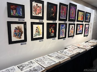 画像ギャラリー No.054のサムネイル画像 / 直筆原画400点以上！　どっぷり作品の世界に浸れる「シティーハンター大原画展〜FOREVER,CITY HUNTER!!〜」，上野の森美術館で開催中