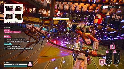 画像ギャラリー No.002のサムネイル画像 / 個性的でバイオレンスな世界観の新作ローグライトサバイバル「LET IT DIE: INFERNO」,無料体験版を10月14日から10月21日までSteamで配信