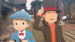 画像ギャラリー No.007のサムネイル画像 / 「レイトン教授と蒸気の新世界」,レイトン教授とルークの掛け合いを楽しめる最新PVが公開に。発売時期は2026年内を予定