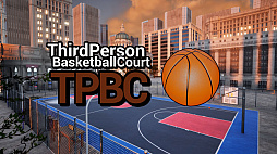 Third Person Basketball Court