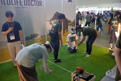 画像ギャラリー No.002のサムネイル画像 / 傷ついた動物を治療するVRゲーム「WILDLIFE DOCTOR」を会場でプレイ。没入感と感情移入を促す工夫が光る意欲作［TGS2025］