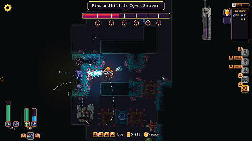 画像ギャラリー No.004のサムネイル画像 / 壁を掘り,敵を討つ。やりこみ要素満載の採掘防衛アクション「Wall World 2」(ほぼ日 インディーPick Up!)