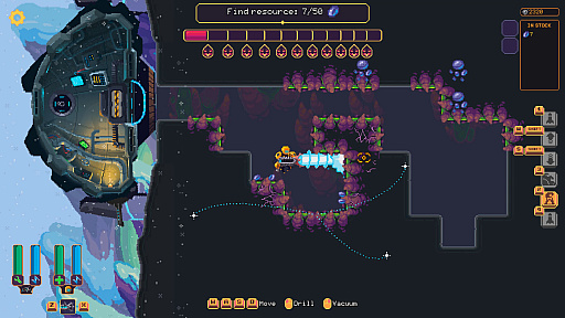 画像ギャラリー No.008のサムネイル画像 / 壁を掘り,敵を討つ。やりこみ要素満載の採掘防衛アクション「Wall World 2」(ほぼ日 インディーPick Up!)