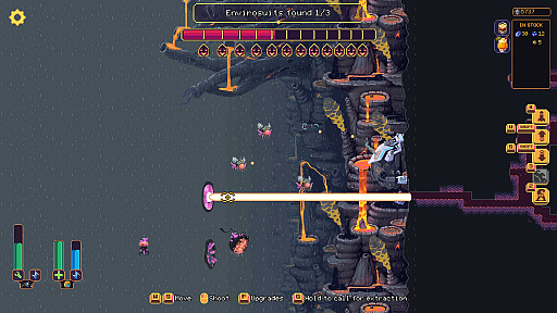 画像ギャラリー No.011のサムネイル画像 / 壁を掘り,敵を討つ。やりこみ要素満載の採掘防衛アクション「Wall World 2」(ほぼ日 インディーPick Up!)