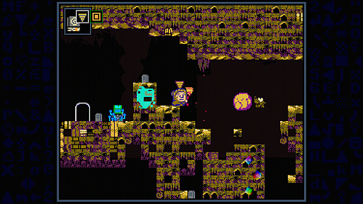 画像ギャラリー No.002のサムネイル画像 / バグった世界をホウキで掃く「Babushka's Glitch Dungeon」（ほぼ日 インディーPick Up！）