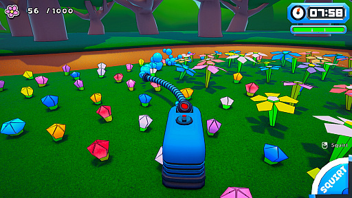 画像ギャラリー No.010のサムネイル画像 / 吸って,壊して,また吸い込む。自我を持った掃除機を操る「ACUVAC: A Suck and Blow Adventure」(ほぼ日 インディーPick Up!)